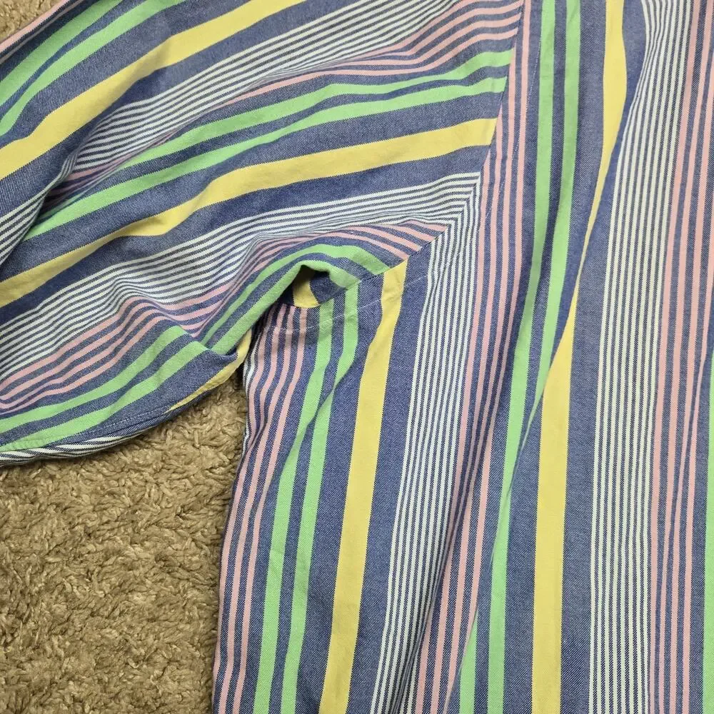 Polo‎ Ralph Lauren 4XB Striped Button Down Oxford Shirt